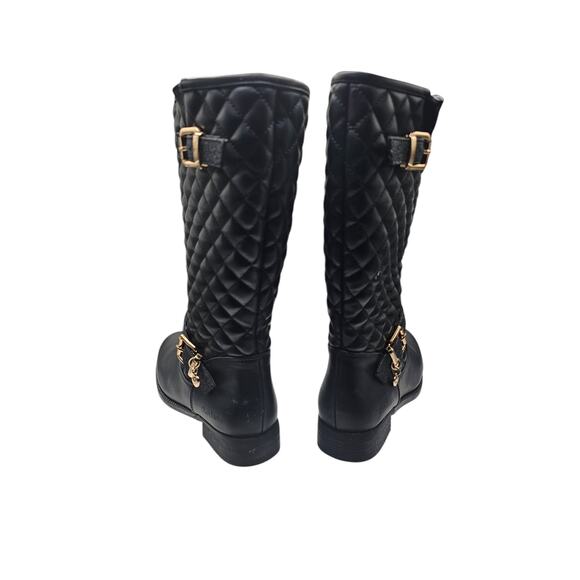 Skechers Girl’s Quilted Riding Boots | Size 2 - Picture 3 of 6